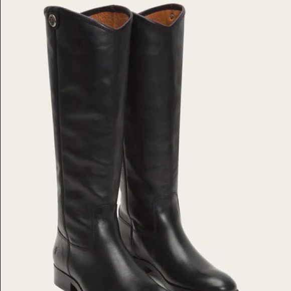 Black Frye Melissa Button Boots - Size 7 - Picture 1 of 4